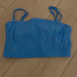 xhilaration blue bikini top